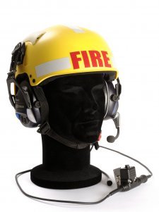 Marine fire fighter helmet