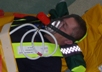 Resuscitator in use